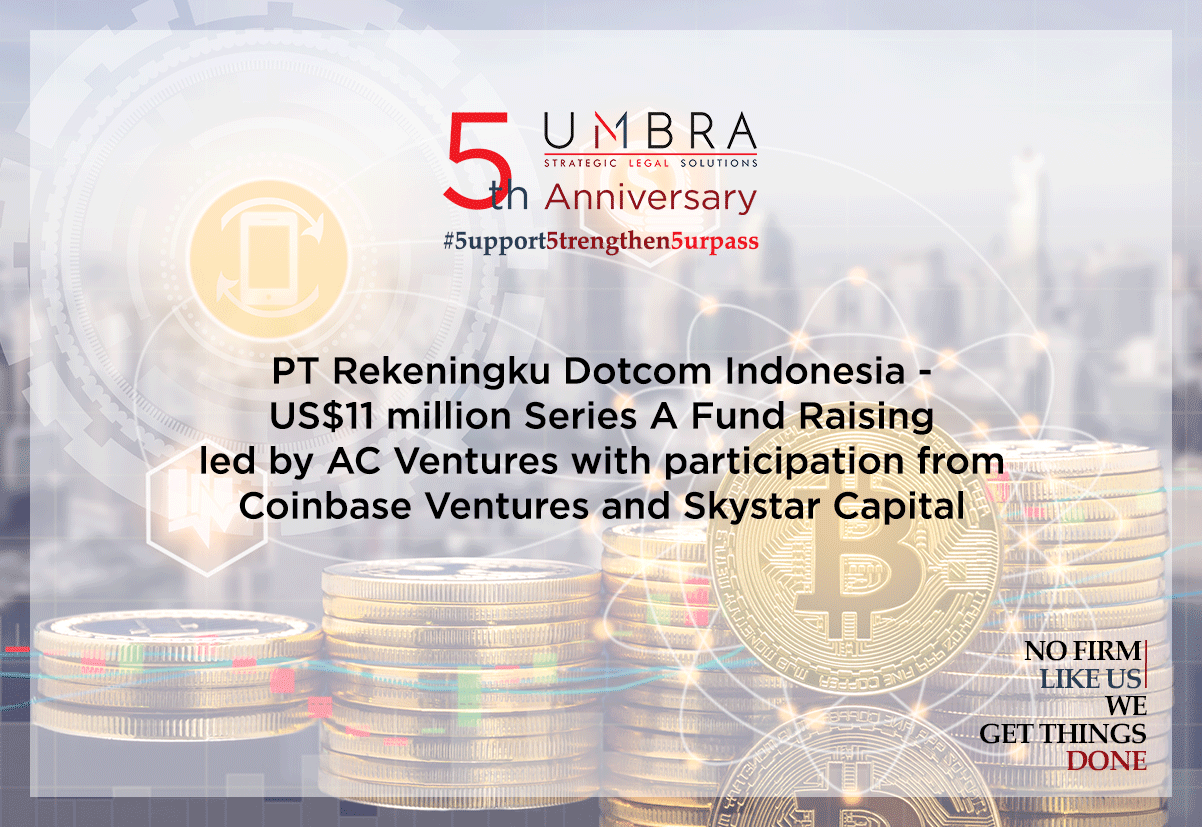 PT Rekeningku Dotcom Indonesia – US$11 million Series A Fund Raising led by AC Ventures with participation from Coinbase Ventures and Skystar Capital