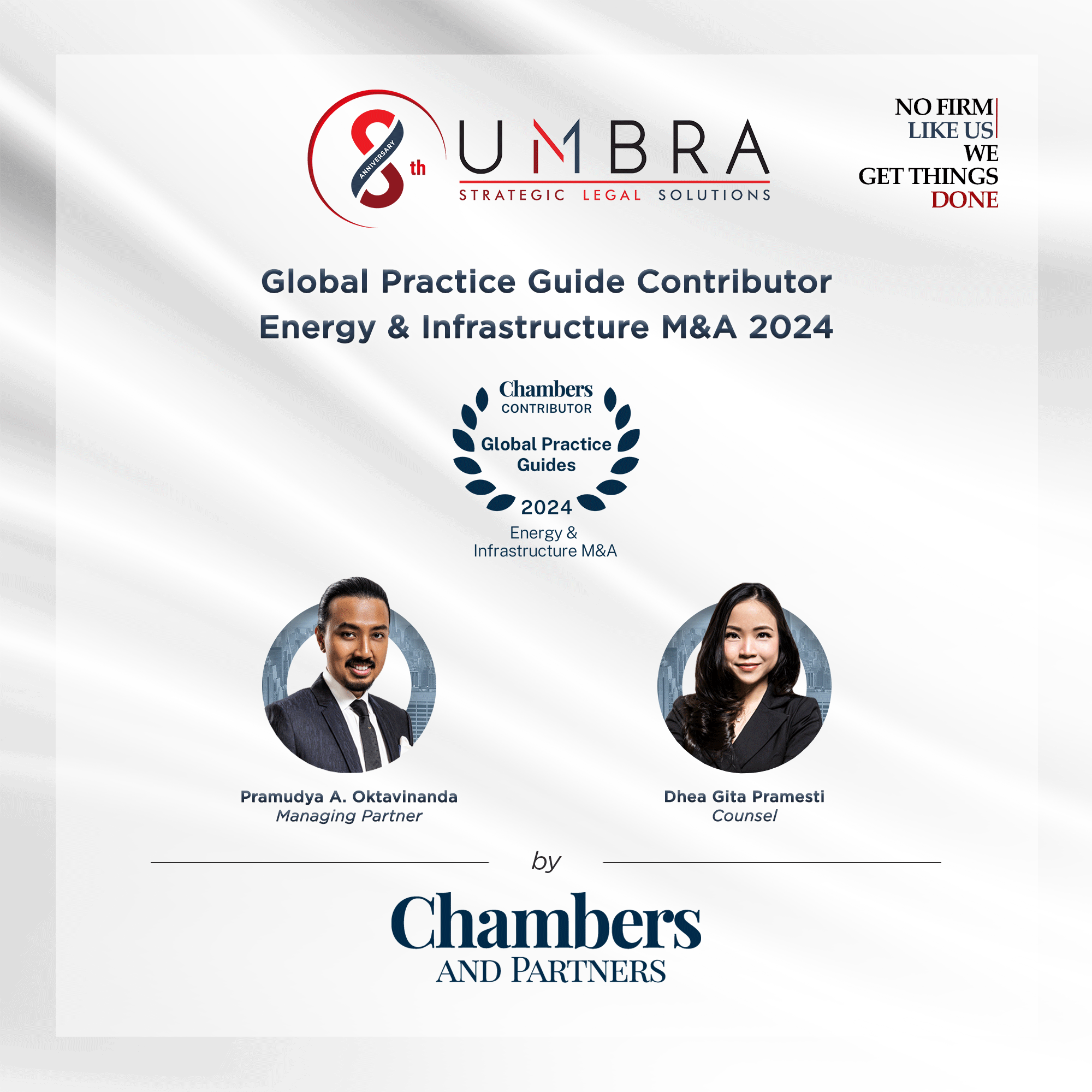 Chambers Global Practice Guide: Energy & Infrastructure M&A 2024